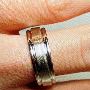 14K WHITE GOLD CAMELOT WEDDING BAND